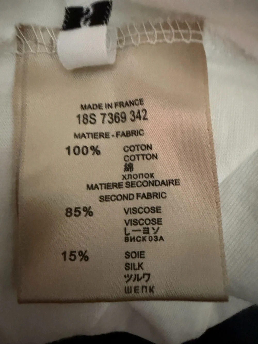 CHANEL Mickey Mouse Crewneck T-Shirt